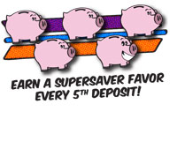 5 piggy banks